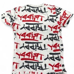 Rue21 Red and Black Graphic Tee